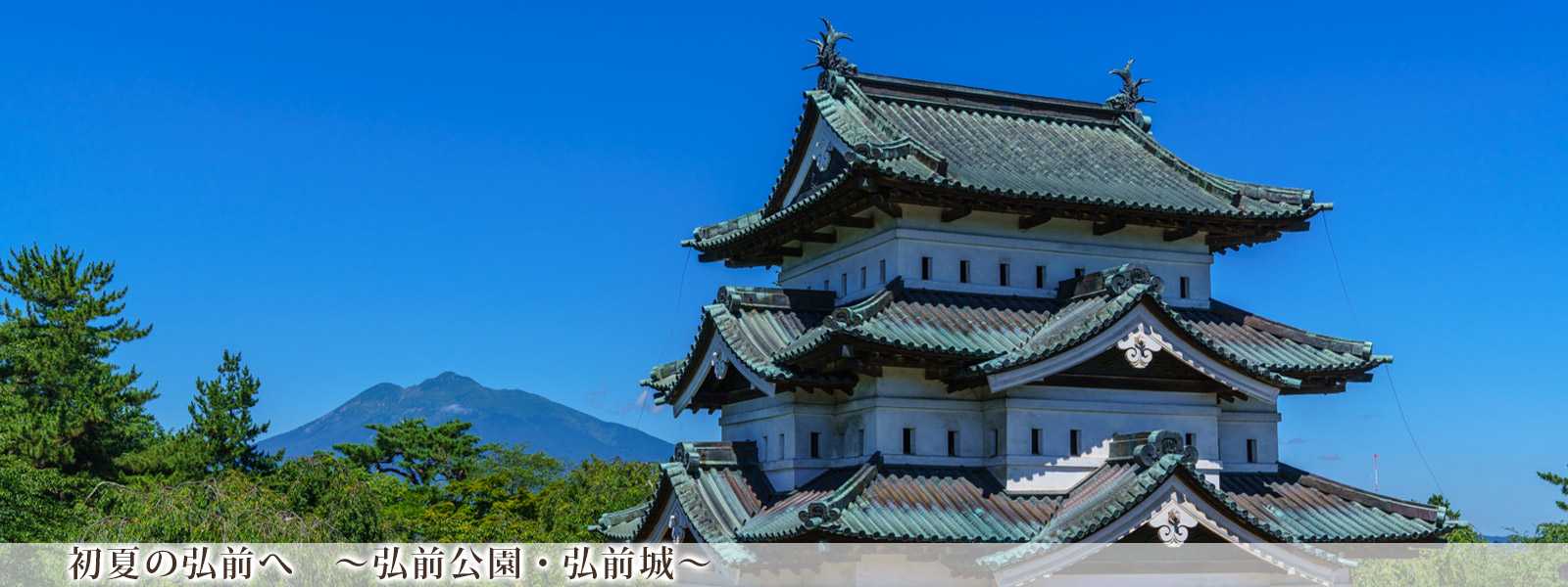 初夏の弘前へ　～弘前公園・弘前城～～