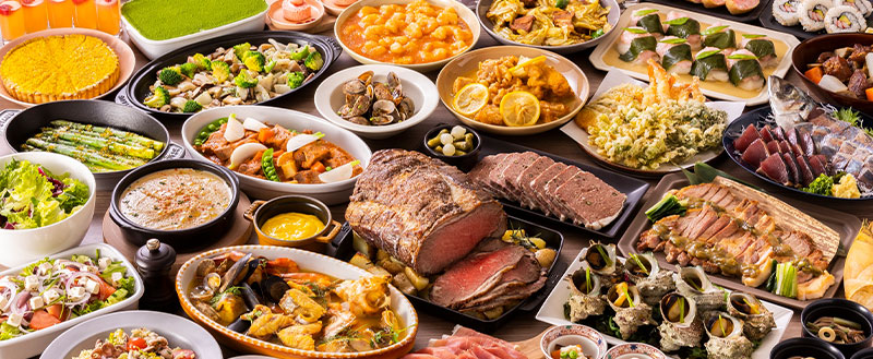 季節の味覚をお楽しみいただける月替りメニュ