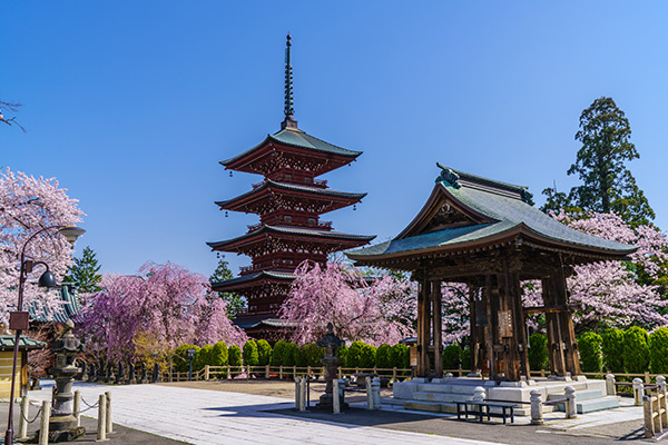 最勝院・五重塔（さいしょういん・ごじゅうのとう）